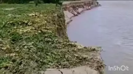 हर्रैया: विक्रमजोत के रानीपुर में सरयू नदी में शुरू हुई कटान, ग्रामीणों ने उच्च अधिकारियों को दी सूचना