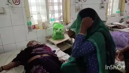 अशोक नगर: परासरी गांव में देवर ने भाभी के सिर में कुल्हाड़ी मारकर किया घायल, जिला अस्पताल किया गया रेफर