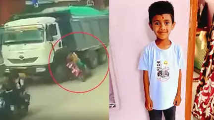హైదరాబాద్‌లోని మల్లంపేటలో తల్లి కళ్లెదుటే టిప్పర్‌ టైర్ల కింద పడి నుజ్జు నుజ్జు అయిన బాలుడు
