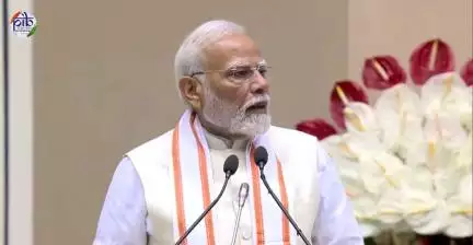 आज हम सब भारत की अध्यात्म परंपरा के एक महत्वपूर्ण अवसर के साक्षी बन रहे हैं। - प्रधानमंत्री Narendra Modi