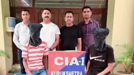 थानेसर: लाडवा में आईलेट्स सेंटर से चोरी करने के 2 आरोपी गिरफ्तार, चोरी का सामान बरामद