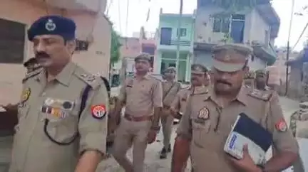 अकबरपुर: पुलिस अधीक्षक ने मोहर्रम त्यौहार की सुरक्षा व्यवस्था सुनिश्चित करने हेतु कस्बा रुरा में किया भ्रमण