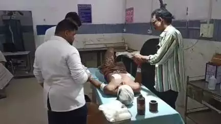 नरसिंहपुर: मुंगवानी के पास घाटी में बाइक अनियंत्रित होने से दो दोस्त घायल, एक की हालत गंभीर