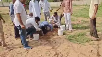राजगढ़: बैरासर बुद्धु और बैरासर गुमाना में पौधारोपण एवं पौधे वितरण कर ग्रामीणों के साथ मनाया गया विश्व वृक्ष दिवस