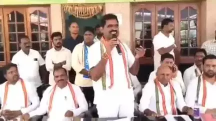 నల్గొండ: అవకాశం ఉంటే నాకు జిల్లా కాంగ్రెస్ అధ్యక్షుడు పదవి ఇవ్వండి: పట్టణ కాంగ్రెస్ పార్టీ అధ్యక్షుడు గుమ్మల మోహన్ రెడ్డి