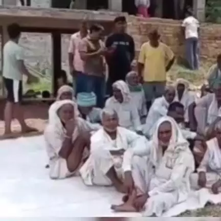 मालाखेड़ा: बिजवाड़ नरूका में बनने वाले टोलप्लाजा के विरोध में 12 भड़कोल में पुलिस प्रशासन की मौजूदगी में निर्माण कार्य शुरू