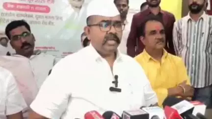 बीड येथे अ.पा.मा.अ. विकास महामंडळाचे कार्यालय सुरू अध्यक्ष नरेंद्र पाटील यांची जालना रोड येथे पत्रकार परिषद