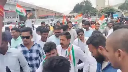 ಚಿತ್ರದುರ್ಗ: ನಗರದ ಉಮಾಪತಿ ಕಲ್ಯಾಣ ಮಂಟಪದಲ್ಲಿ ಯುವ ಕಾಂಗ್ರೆಸ್ ಕಾರ್ಯಕಾರಿಣಿ ಸಭೆ