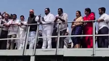 హన్వాడ: జూరాల ప్రాజెక్టు దగ్గర మరో బ్రిడ్జి నిర్మాణం చెప్పాడుతం :మంత్రి ఉత్తమ్కుమార్ రెడ్డి