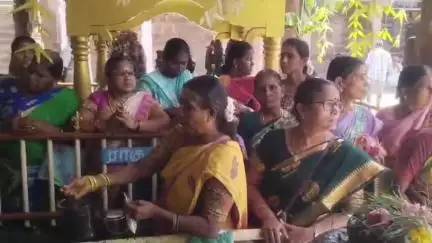 அருப்புக்கோட்டை: சொக்கலிங்கபுரம் ஸ்ரீ மீனாட்சி சொக்கநாதர் திருக்கோயில் பிரம்ம உற்சவ கொடியேற்ற விழா
