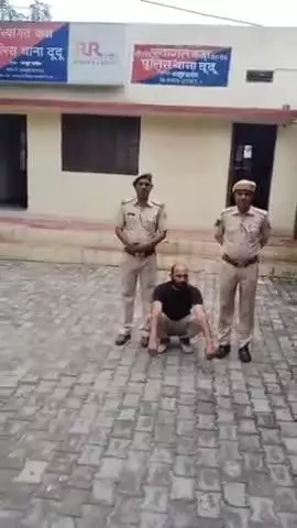 पुलिस थाना दूदू चोरी की मोटरसाइकिल बरामद कर आरोपी को किया गिरफ्तार।