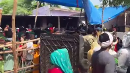 जलेसर: भीषण गर्मी में एसडीएम की मेहनत ने रंग लाई, जलेसर में आषाढ़ माह की शनिजात का मेला शांतिपूर्ण तरीके से संपन्न हुआ