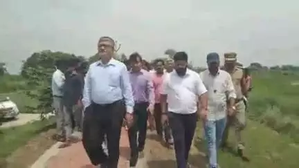 अमृतपुर: नगला हुसा के पास कोटला झील का निरीक्षण करने पहुंचे जिला अधिकारी, बनेगा होम स्टेट
