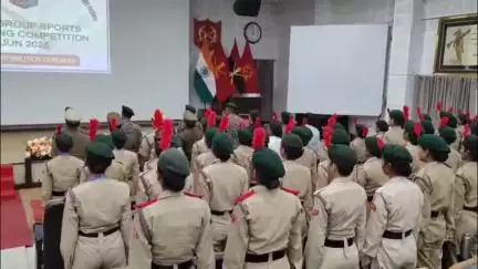 महू आर्मी वॉर कॉलेज इन्फेंट्री स्कूल में इंटर ग्रुप शूटिंग प्रतियोगिता का आयोजन
