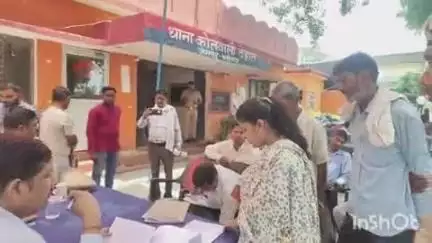 बलरामपुर: कोतवाली देहात में क्षेत्राधिकारी सदर ज्योति श्री ने समाधान दिवस में सुनी लोगों की समस्याएं
