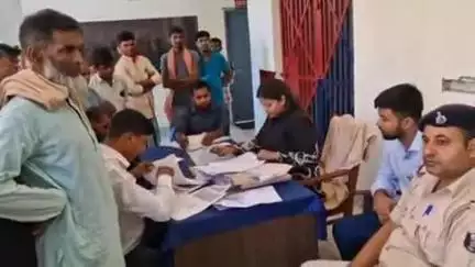 श्रीनगर: भूमि विवाद के निबटारे को लेकर श्रीनगर थाना में जनता दरबार लगा, तीन मामलों का हुआ निष्पादन