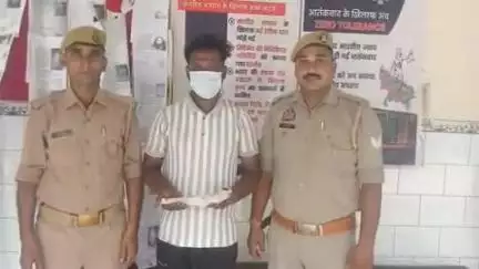 हापुड़: थाना हापुड़ नगर पुलिस ने चेकिंग के दौरान एक अभियुक्त को गिरफ्तार किया, कब्जे से बरामद हुआ एक अवैध असलहा