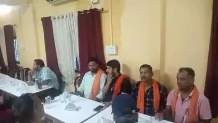 गोपद बनास: वीथिका भवन में शिवसेना प्रदेश उपाध्यक्ष ने पत्रकार वार्ता में दी जानकारी
