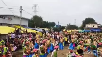उदयपुर धरमजयगढ़: छाल क्षेत्र के लात पुनर्वास में भव्य इनामी रथ यात्रा का आयोजन हुआ, विधायक भी हुए शामिल