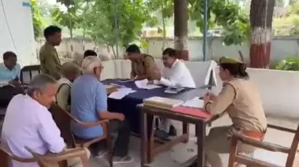 सीतापुर: इमलिया सुल्तानपुर थाने में थाना समाधान दिवस का आयोजन, एसडीएम और सीओ ने सुनी फरियादियों की फरियाद