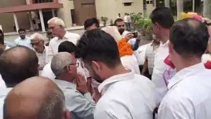 अम्बाला: कैबिनेट मंत्री पहुंचे अंबाला, बढ़ते अपराध पर दिया बयान