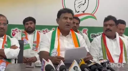 బాల్కొండ: ప్రజానిలయంలో మీడియా సమావేశం ఏర్పాటు చేసిన బాల్కొండ నియోజకవర్గ కాంగ్రెస్ పార్టీ  ఇంచార్జి ముత్యాల సునీల్ కుమార్