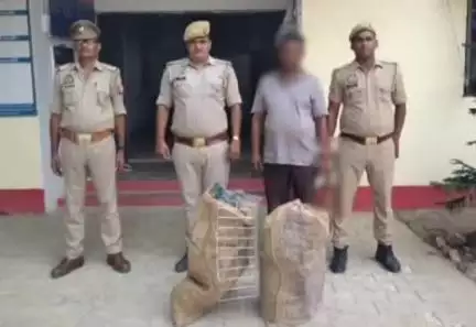 बांसी: पथरा बाजार पुलिस ने 24 घंटे के अंदर चोरी के आरोपी को खोरिया तिराहे से भारी मात्रा में सामान सहित गिरफ्तार किया