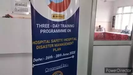 नादौन: जिला में चल रही आपदा प्रबंधन पर चिकित्सकों की ट्रेनिंग पूरी, आपदा प्रबंधन के तरीके बताए गए