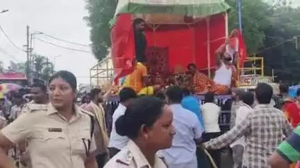 ସୁନ୍ଦରଗଡ ସହର: ସୁନ୍ଦରଗଡ  ମହେଶ ଡିହି ରେ ଶାନ୍ତି ପୂର୍ଣ୍ଣ ଭାବେ ରଥ  ଟଣା ଓ ଯାତ୍ରା ପାଳନ ହୋଇଯାଇଛି।