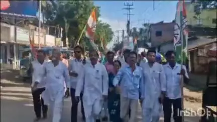হরিশ্চন্দ্রপুর ২: কসবা থেকে কালীগঞ্জ রাজ্যজুড়ে ঘটে চলা একাধিক কান্ডের প্রতিবাদে হরিশ্চন্দ্রপুর জুড়ে প্রতিবাদ ধিক্কার মিছিল কংগ্রেসের