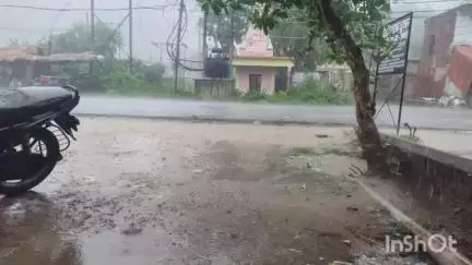 तिलोई: सेमरौता में बारिश से हुआ मौसम में बदलाव