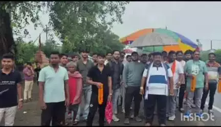 ରେଙ୍ଗାଲି: ରେଙ୍ଗାଲି ନିର୍ବାଚନ ମଣ୍ଡଳି ଅନ୍ତର୍ଗତ ଲଡ଼ୁଖାଇ ଛକ ରେ  କେନ୍ଦ୍ରମନ୍ତ୍ରୀଙ୍କୁ କରାଗଲା ସ୍ୱାଗତ