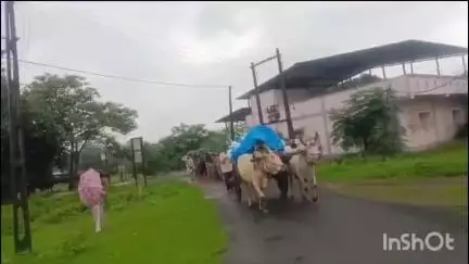 વ્યારા: ચીચબરડી ગામે અધિકારીની હાજરીમાં અનોખો શાળા પ્રવેશઉત્સવ ઉજવાયો, પરંપરાગત બળદગાડામાં બાળકોને લઈ જવામાં આવ્યા.