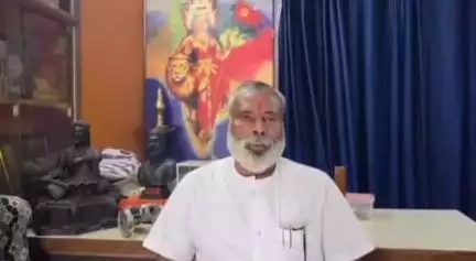 ಬೆಳಗಾವಿ: ದಕ್ಷಿಣ ಮತ ಕ್ಷೇತ್ರದಲ್ಲಿ ರೈತರ ಜಮೀನು ಕಬ್ಜಾ ಮಾಡಿದ್ದು ಸ್ಥಳೀಯ ಶಾಸಕ: ನಗರದಲ್ಲಿ ಶ್ರೀರಾಮ್ ಸೇನಾ ಹಿಂದೂಸ್ತಾನ್ ಸಂಘಟನೆಯ ಅಧ್ಯಕ್ಷ ರಮಾಕಾಂತ