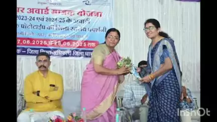 धार: धार में विद्यार्थियों के प्रोटोटाइप/मॉडल की ज़िला स्तरीय प्रदर्शनी का आयोजन, केंद्रीय राज्यमंत्री हुईं शामिल