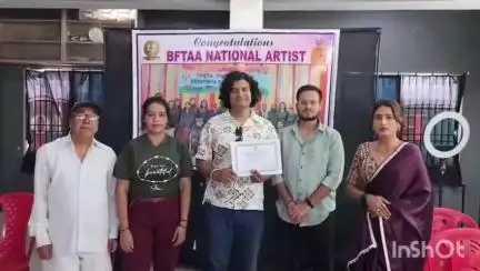 मुंगेर: हीरो राजन कुमार के नेतृत्व में BFTAA के 26 कलाकारों को भारत सरकार, रक्षा मंत्रालय और राष्ट्रीय रंगशाला ने किया सम्मानित