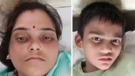 बाह: भदरौली में डबल डेकर बस हाई टेंशन लाइन से टकराई, तीन लोग झुलसे