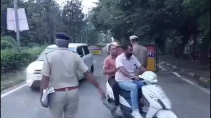 थानेसर: जिला पुलिस ने जिले में कई स्थानों पर की नाकाबंदी, संदिग्ध व्यक्तियों पर रखी पैनी नजर