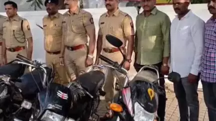 पंढरपूर: शहर पोलिसांनी चोरी झालेल्या ९ मोटरसायकलींचा घेतला शोध, ५ लाख ६८ हजारांचा मुद्देमाल जप्त