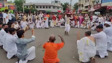 मंदसौर: उड़ीसा की तर्ज पर मंदसौर में निकली भगवान जगन्नाथ की भव्य रथ यात्रा, हज़ारों लोग हुए शामिल
