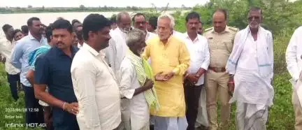 ವಡಗೇರಾ: ಮಾಚನೂರು ಗ್ರಾಮದ ಭೀಮಾ ನದಿಯಲ್ಲಿ ಇಬ್ಬರು ನೀರು ಪಾಲು, ಸ್ಥಳಕ್ಕೆ ಶಾಸಕ ಚನ್ನಾರೆಡ್ಡಿ ಪಾಟೀಲ್ ತೂನ್ನೂರ್ ಭೇಟಿ