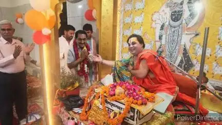 किच्छा: विधायक बेहड ने सनातन धर्म मंदिर में श्रीमहाभगवत पुराण कथा में भाग लिया, 5 लाख की लागत से सोलर पैनल लगाने की घोषणा की