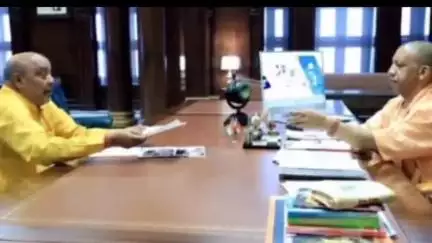 निचलौल: ठूठीबारी को नगर पंचायत बनाने की मांग भाजपा विधायक ने सीएम योगी से की