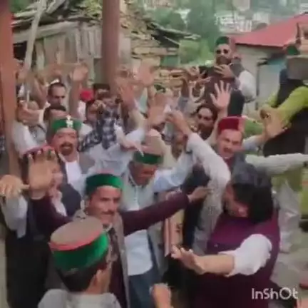 ठियोग: डोम श्रेटा महाराज शरमला के देवलू पहुंचे, बिशु मेला में हजारों की संख्या में लोग मौजूद रहे