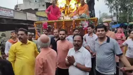 पाली: पाली नगर में भगवान जगन्नाथ जी की रथ यात्रा धूमधाम से निकाली गई