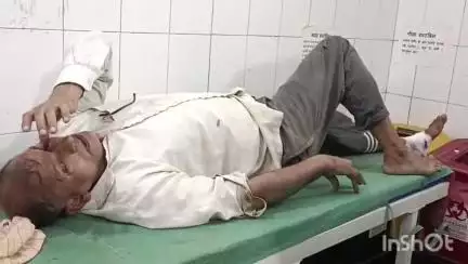 बाजपुर: रामराज रोड पर कार की टक्कर से बाइक सवार बुजुर्ग व्यक्ति घायल