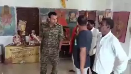 पंडरिया: झिरिया खूर्द में बाम्हन दाई मंदिर से चांदी की मूर्ति की चोरी, ग्रामीणों में आक्रोश, संदिग्ध व्यक्ति से पूछताछ जारी