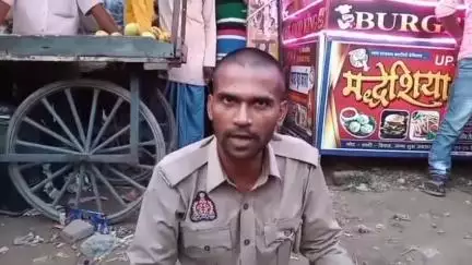 निचलौल: सबया ढाला में गाय की तलाश में अग्निशमन कर्मी ने किया अनशन