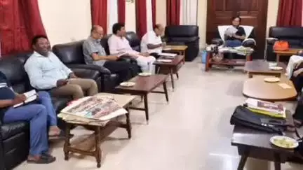 जगदीशपुर: तिलकामांझी भागलपुर विश्वविद्यालय के कुलपति ने प्रतिमा अनावरण कार्यक्रम की तैयारी की समीक्षा की