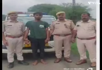 बागीदौरा: कलिंजरा थाना क्षेत्र के चोडा तलाई गांव में जमीन विवाद के मामले में पुलिस ने मां-बेटे को किया गिरफ्तार